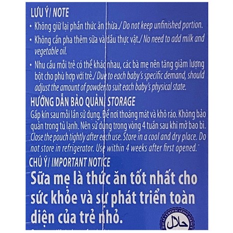 Bột ăn dặm Vinamilk Ridielac Gold gạo sữa hộp 200g (6 - 24 tháng)