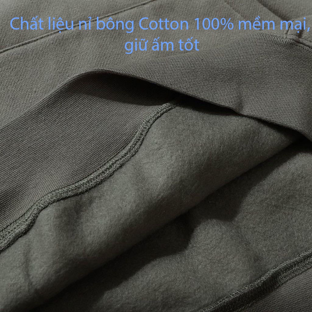 [Mã SR101512 giảm 25% đơn 50K] Áo nỉ hoodie Essentials In cao su nổi Sownfashion shop , áo nỉ bông unisex nam nữ | BigBuy360 - bigbuy360.vn