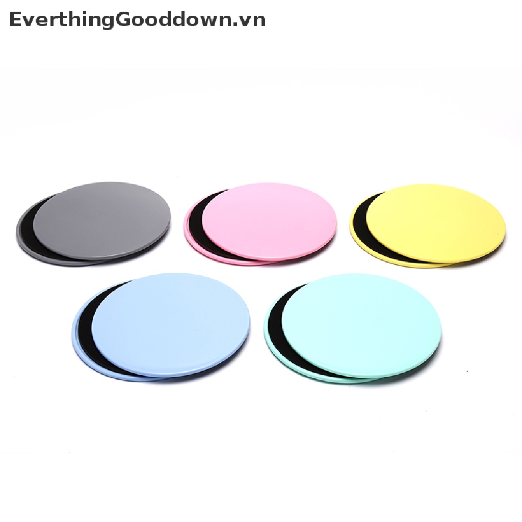 Everthinggooddown Set 2 Đĩa Trượt Tập Yoga / Thể Hình