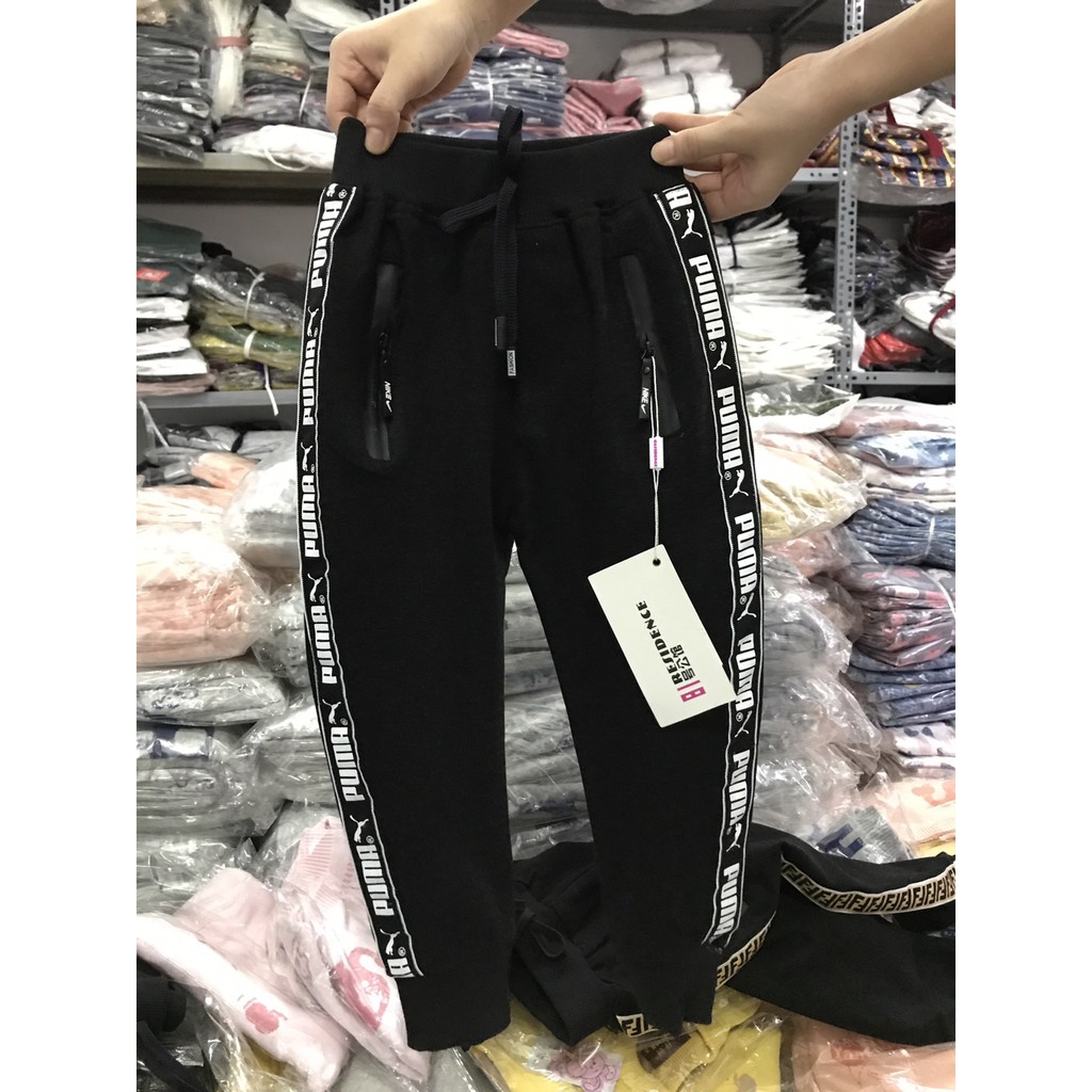 combo Quần nỉ bé trai Jogger SB hiphop chất chơi sz 18-25kg