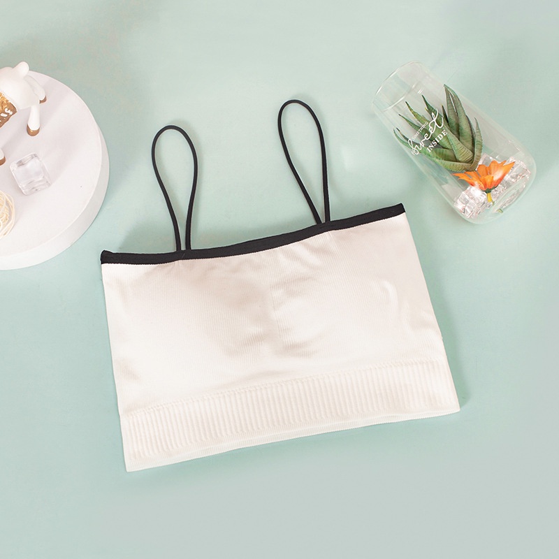 Áo Lót Hai Dây Cotton Thoải Mái Nhiều Màu Sắc Tùy Chọn Cho Nữ Finetoo