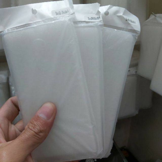 Bộ 3 chiếc ốp lưng silicon xiaomi redmi note 4 trong suốt (tặng kính cường lực cao cấp)