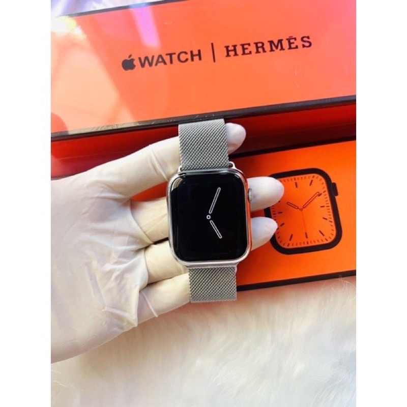 Đồng Hồ Thông Minh Watch 7 seri LOGO TÁO HERMES 🌟Màn Hình Tràn Viền Siêu Mượt Bảo Hành Đổi Mới 06 Tháng