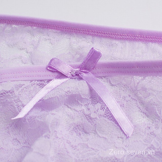 Quần lót tam giác ren lưng vừa đáy cotton thông thoáng gợi cảm