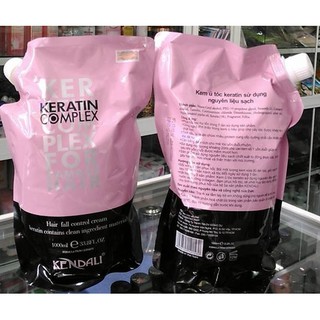 KEM HẤP DẦU Ủ TÓC SỬ DỤNG NGUYÊN LIỆU SẠCH KERATIN KENDALI 1000ML