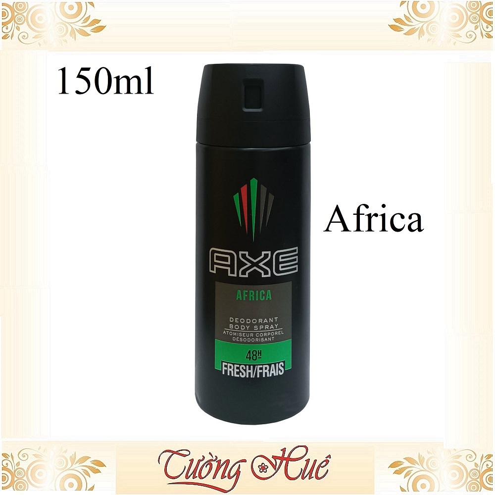 Xịt Ngăn Mùi Toàn Thân AXE AFRICA Bodyspray - 150ml.