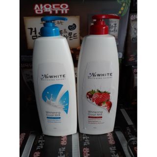 Sữa tắm Nuwhite 1.2L_tinh chất sữa dê