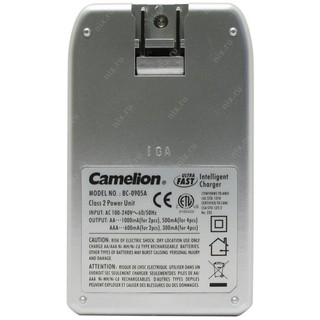COMBO SẠC PIN VÀ PIN CAMELION ( 1 sạc + 4 pin 1,2V AA).