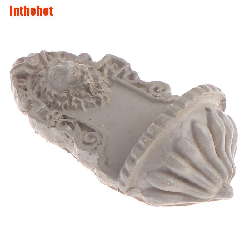 Mô Hình Đầu Sư Tử Mini Tỉ Lệ 1: 12 Trang Trí Sân Vườn