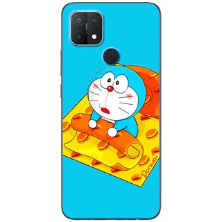 Ốp lưng Oppo A15, A15s in hình Doraemon thức giấc