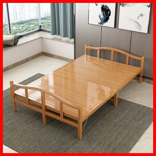 Giường tre cao cấp gấp gọn, giường gấp đa năng dễ dàng di chuyển KT 120*197cm
