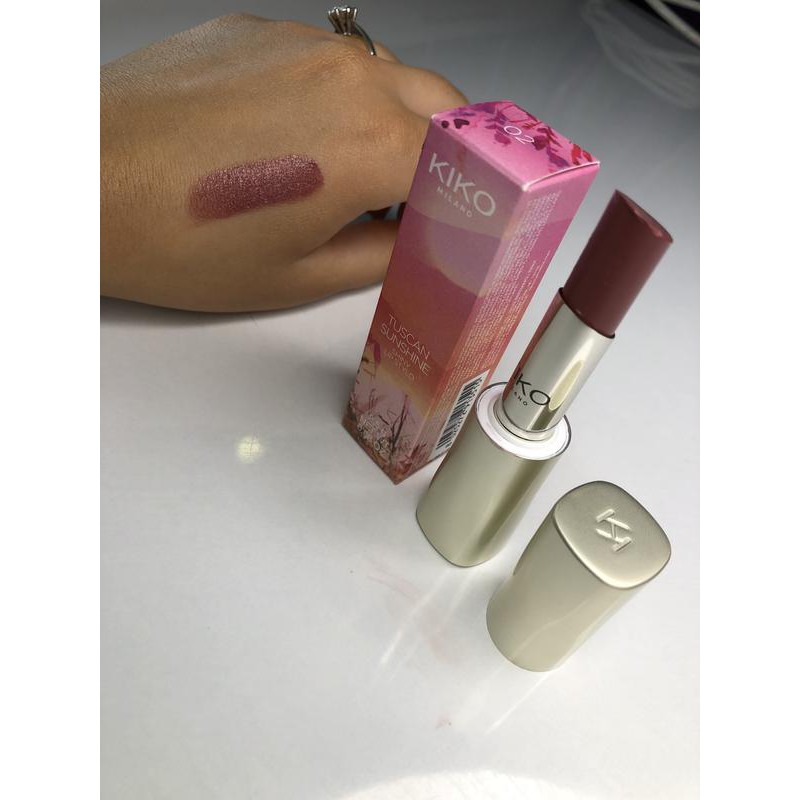 Son Kiko Son Môi Son Lì Chính Hãng Tuscan Sunshine Shiny Lip Stylo - Kiko Milano - Italy