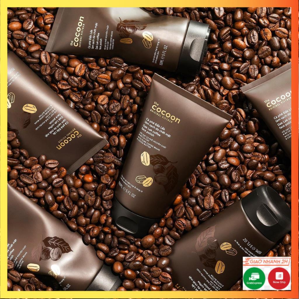 [CHÍNH HÃNG] Tẩy da chết mặt cà phê Đắk Lắk Cocoon cho làn da mềm mại & rạng rỡ 150ml | BigBuy360 - bigbuy360.vn