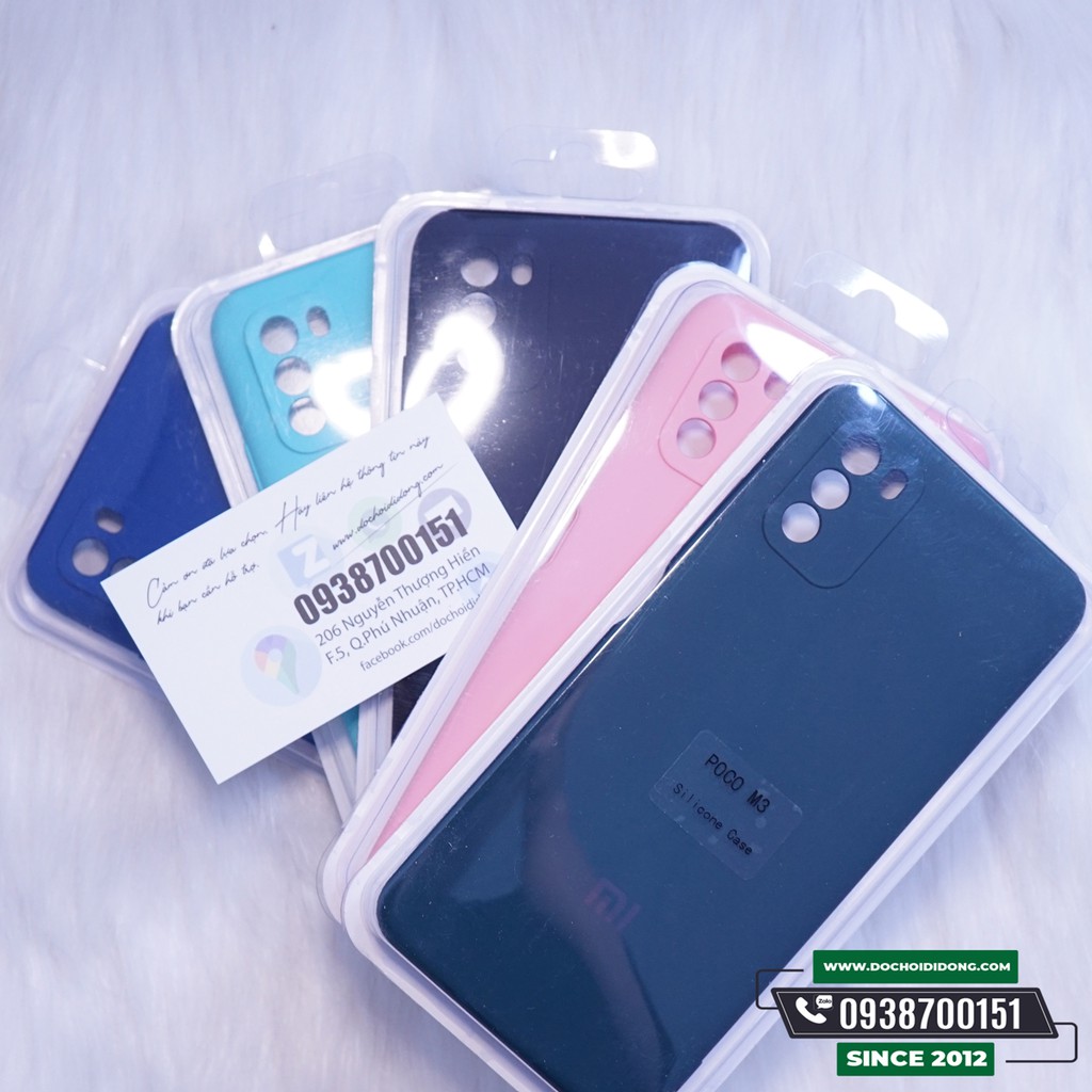 Ốp Lưng Xiaomi Poco M3 Silicon Chống Bẩn Cao Cấp
