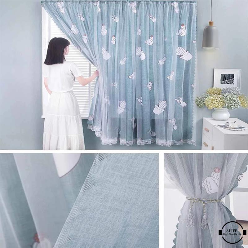 Rèm Cửa Sổ Khóa Dán 1.2m X1.5m