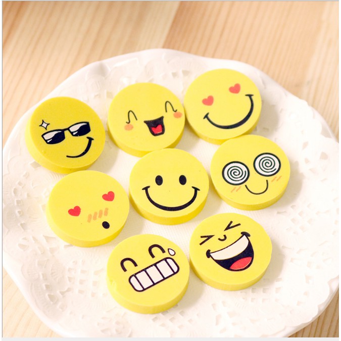 Set 4 tẩy cảm xúc Emoji