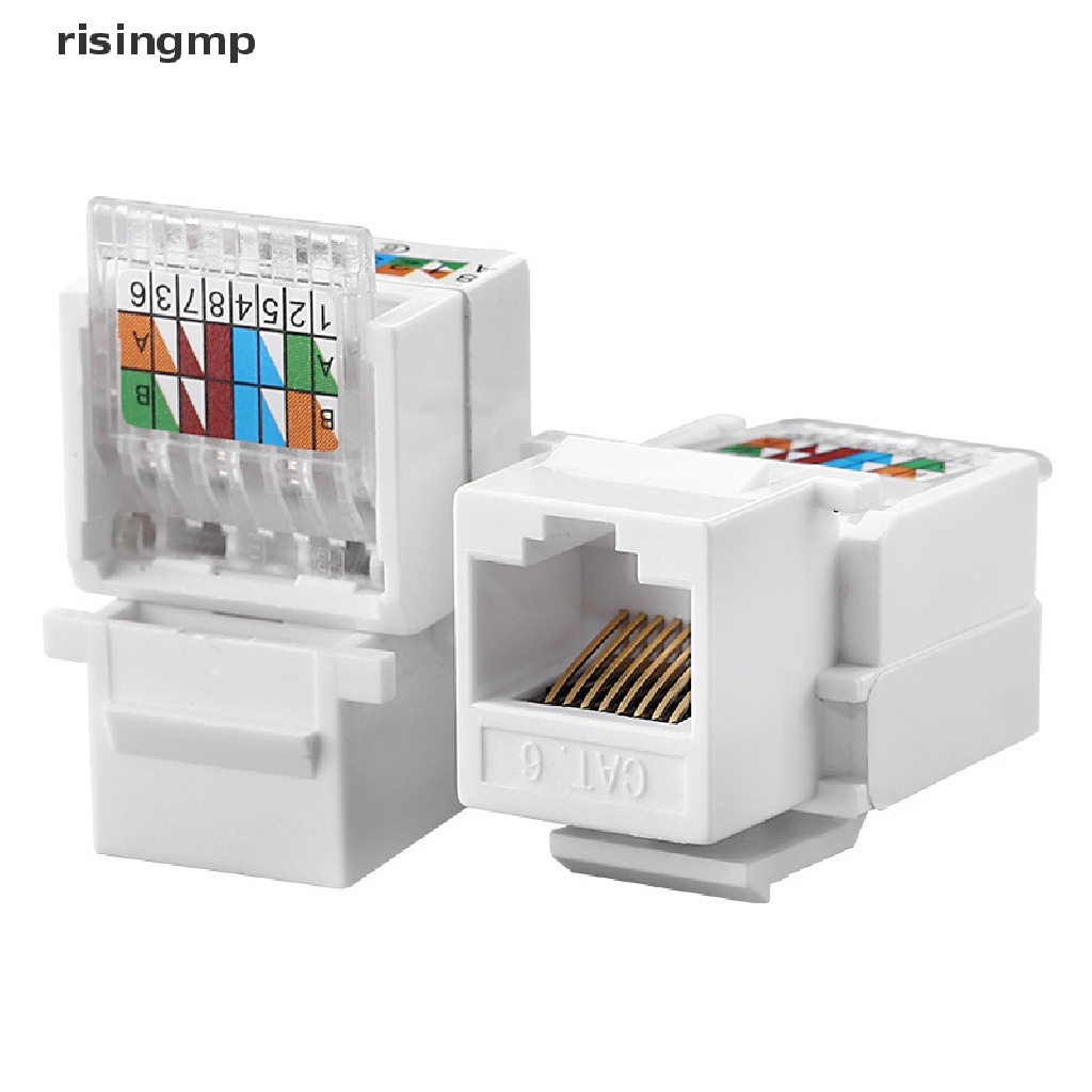 Đầu Nối Dây Cáp Mạng Lan RJ45 Cat6 UTP Chuyên Dụng Chất Lượng Cao ♨Trên đó