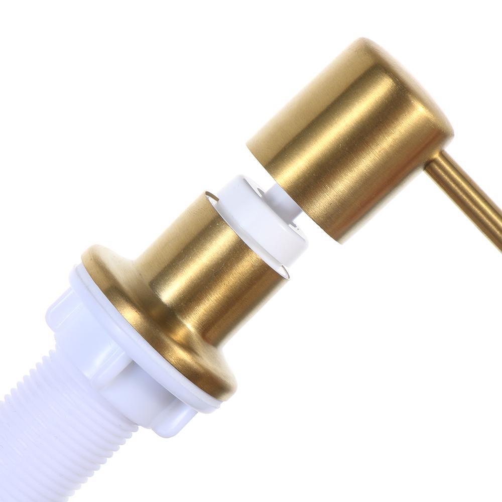 LANFY Bình Đựng Xà Phòng Rửa Tay Bằng Thép Không Gỉ Tiện Dụng Cho Nhà Tắm