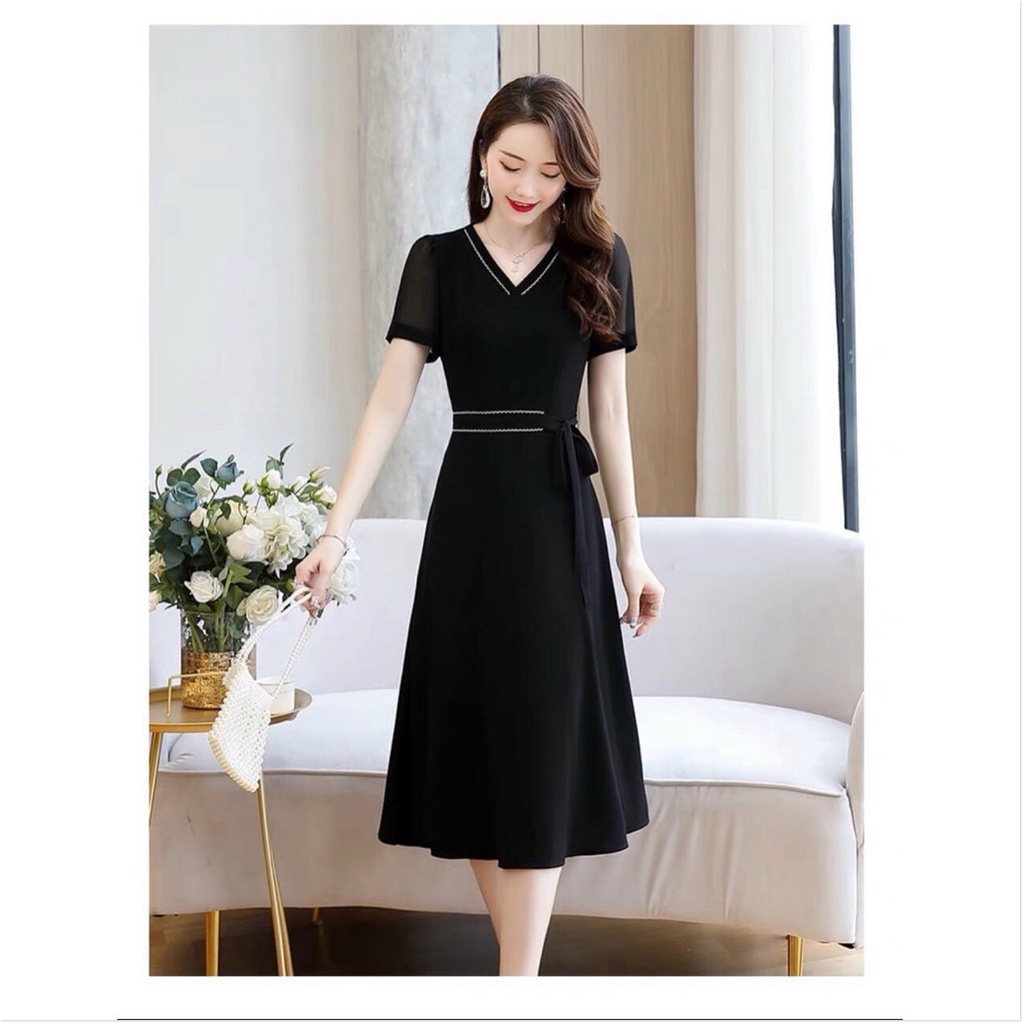ĐẦM VOAN Ý NỮ SIÊU SANG TÔN DÁNG , DỰ TIỆC CHO CÁC CÔ NƯƠNG KOKO MI