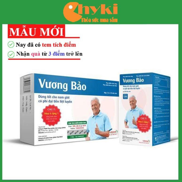 VƯƠNG BẢO - HỘP 20 VIÊN - lọ 80 viên