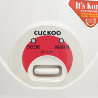 Nồi cơm điện Cuckoo 1.8 lít CR 1021
 
 (4-6 người ăn )