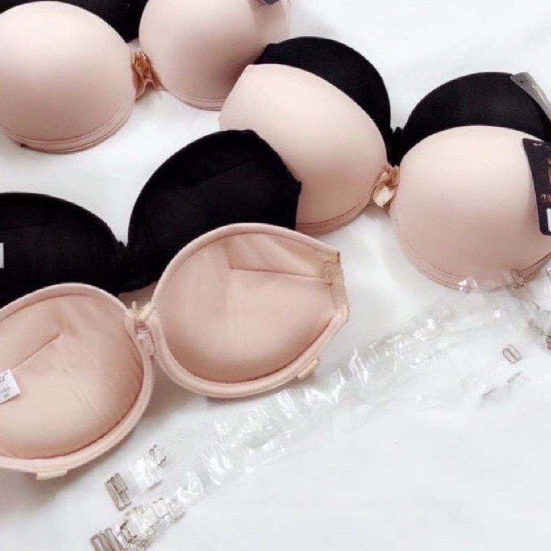 Áo ngực siêu dày nâng tạo khe dây trong sau lưng