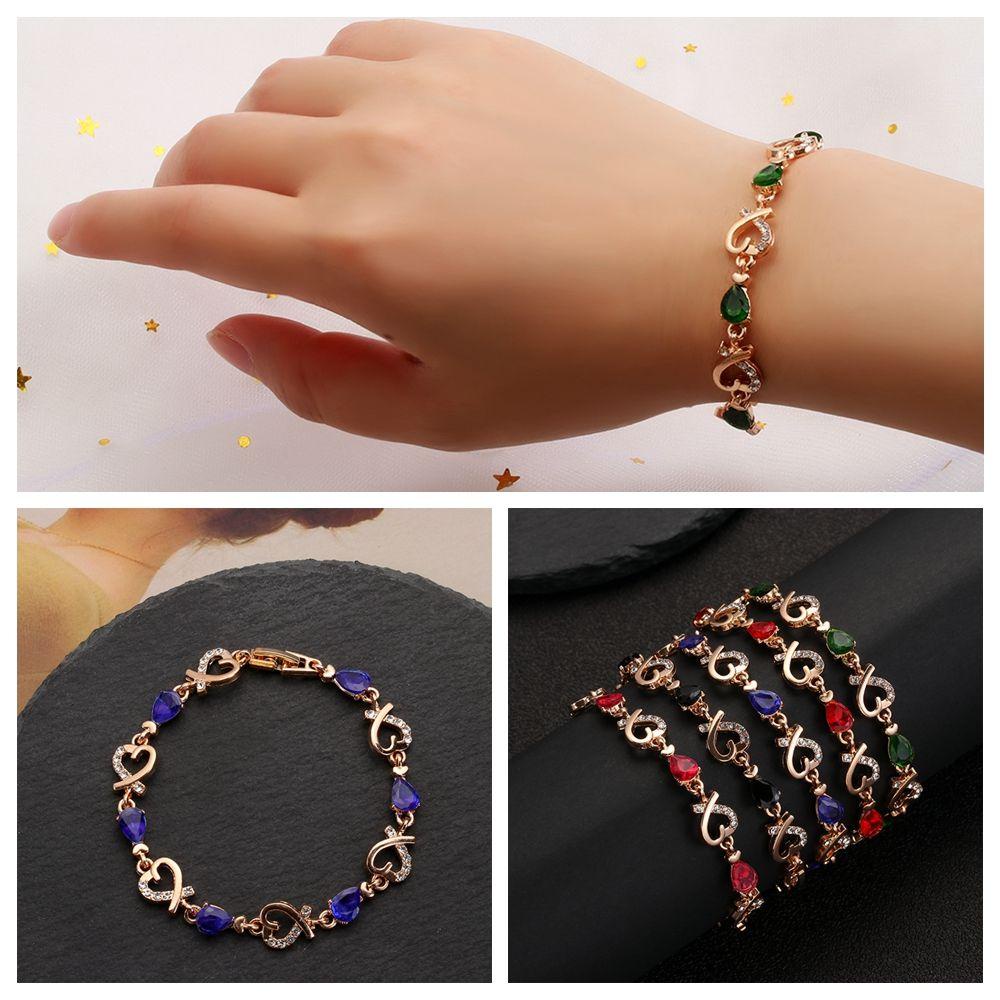 LEILY Vòng Tay Trang Sức Nhiều Màu Thời Trang