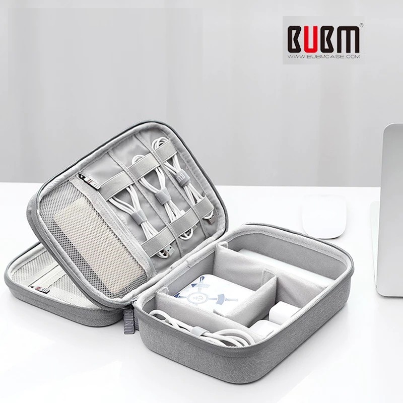 Túi đựng phụ kiện laptop ipad DIGIMIX phom cứng cáp kiêm đựng đồ kỹ thuật số phụ kiện máy ảnh.