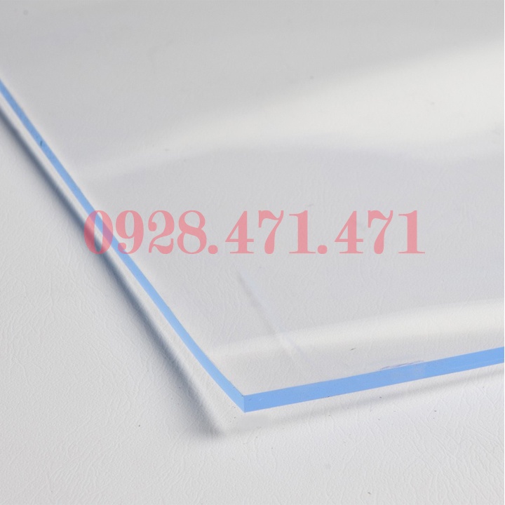 Miếng Nhựa PVC Dày 3mm | Khăn Trải Bàn Chống Nước Và Dầu Không Cần Giặt | Tấm Lót Bàn Ăn Nhựa Mềm Trong Suốt