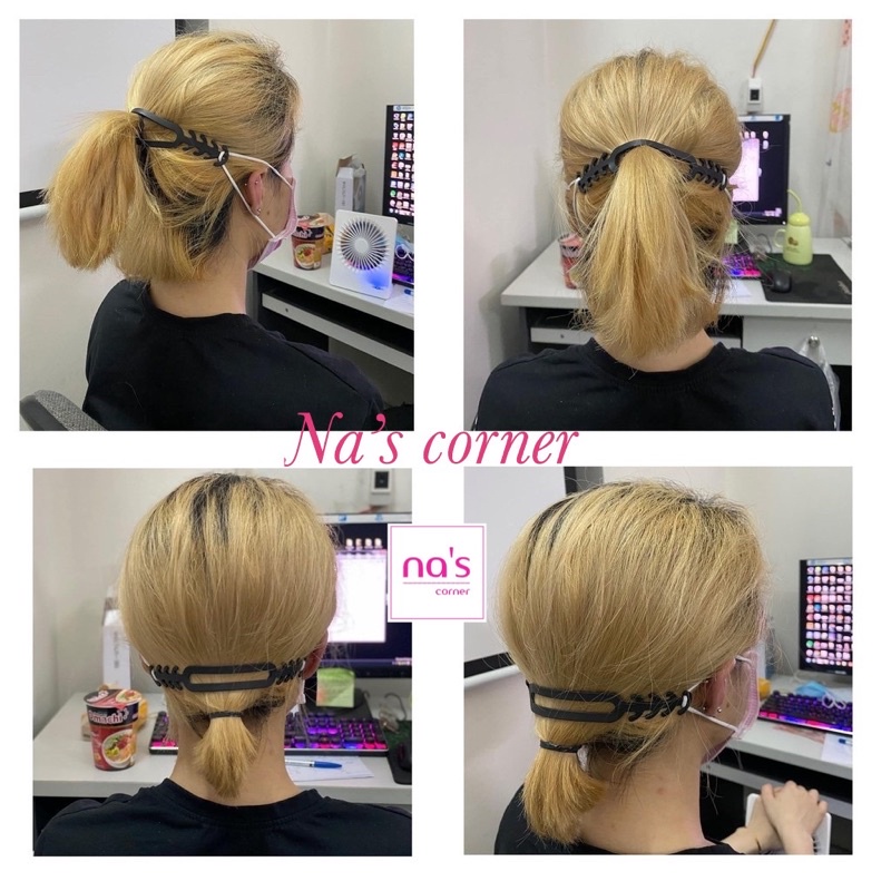 Dây đeo khẩu trang y tế chống đau tai, có điều chỉnh kích cỡ khi đeo khẩu trang