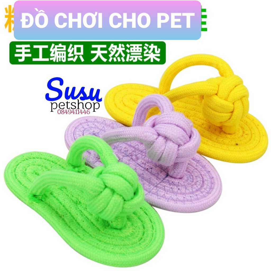 Đồ chơi cho Chó chiếc dép 15cm
