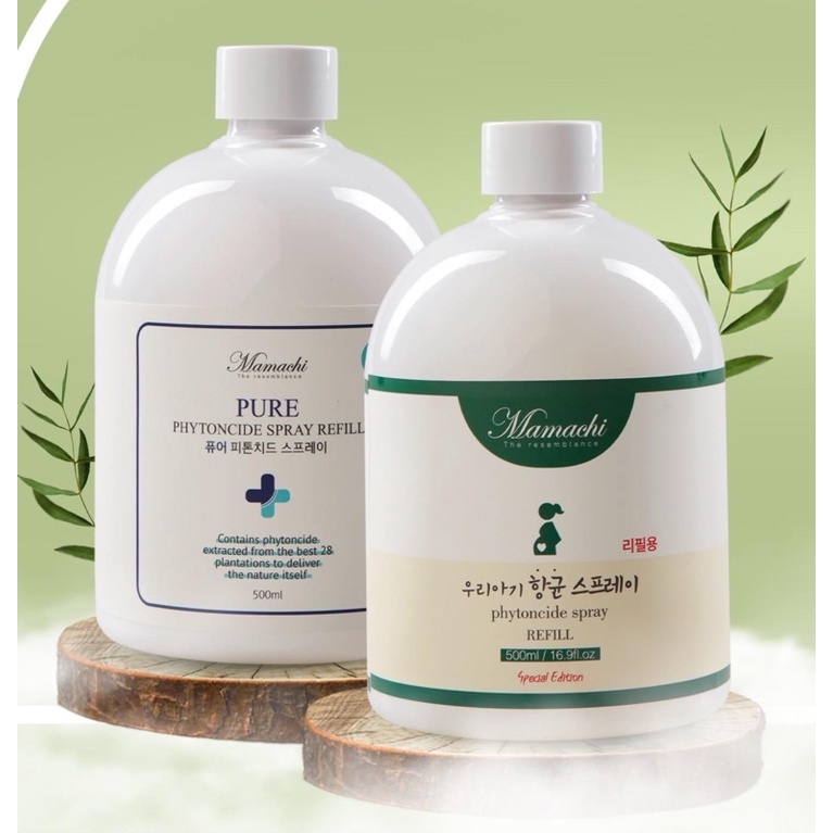 Chính hãng Xịt diệt khuẩn không khí và đồ dùng Mamachi 500ml Hàn Quốc