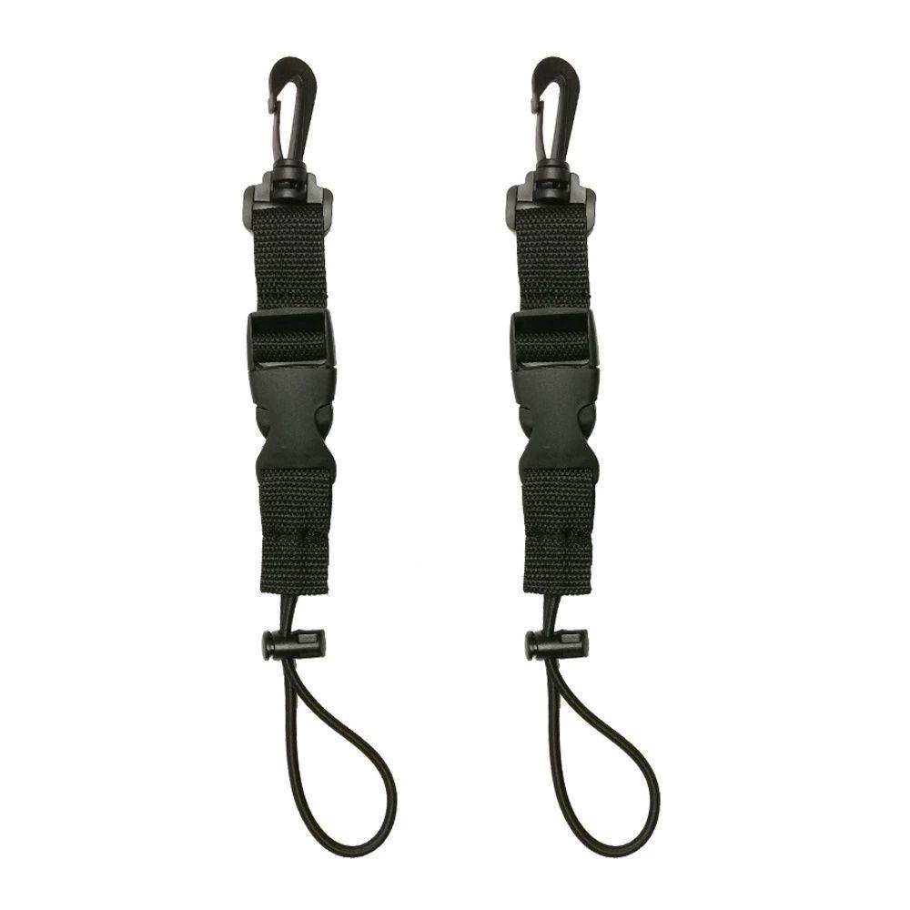 MELODG Bộ 4 Dây Đai Đa Năng Có Khóa Cài Giữ Máy Ảnh / Balo / Đèn Pin