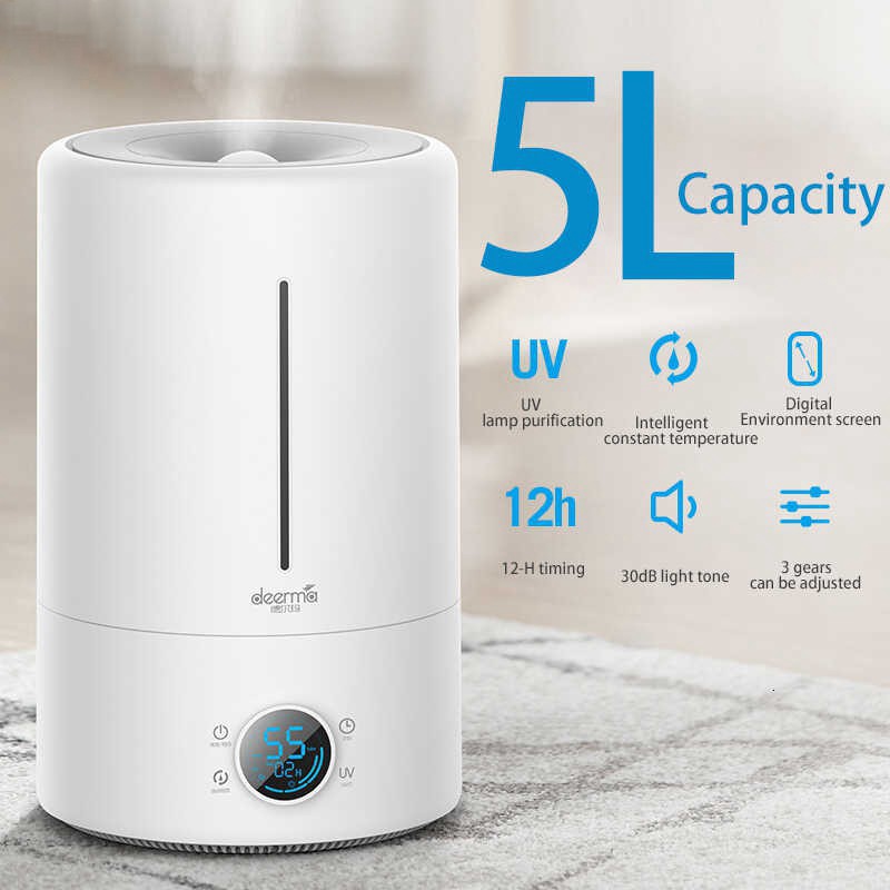 Máy Phun Sương Tạo Ẩm Không Khí Thông Minh Deerma F628s Thiết kế Sang Trọng, Dễ Sử Dụng - Bảo Hành Uy Tín