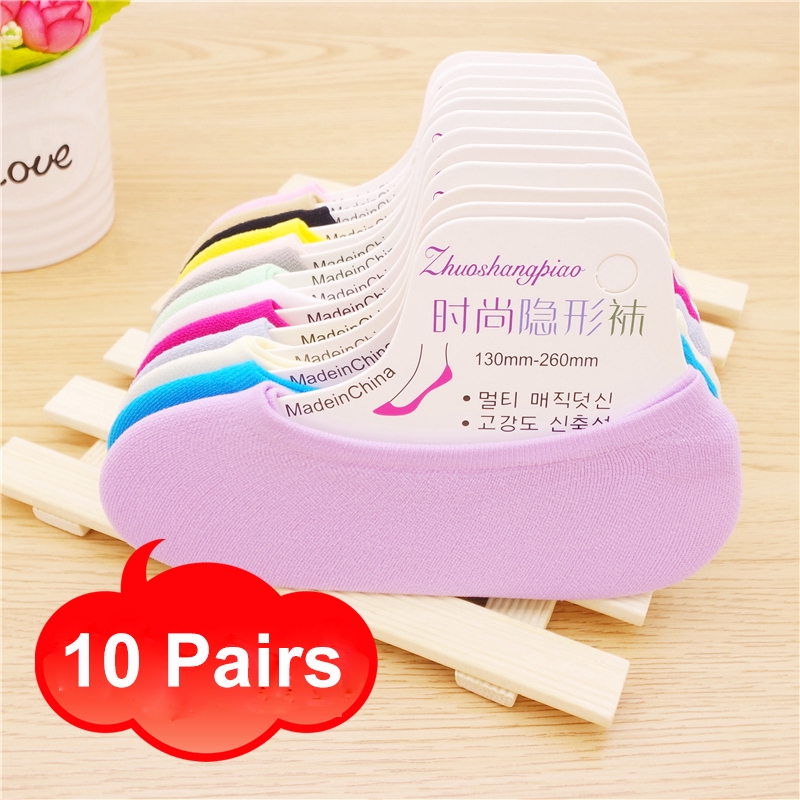 Vớ cotton siêu mỏng phong cách Hàn Quốc đáng yêu dành cho nữ