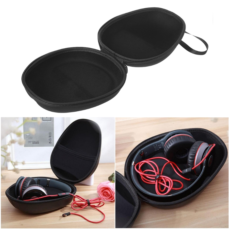 Portable Shockproof Earphone Bag Headphone Headset Carrying Case Storage Bag