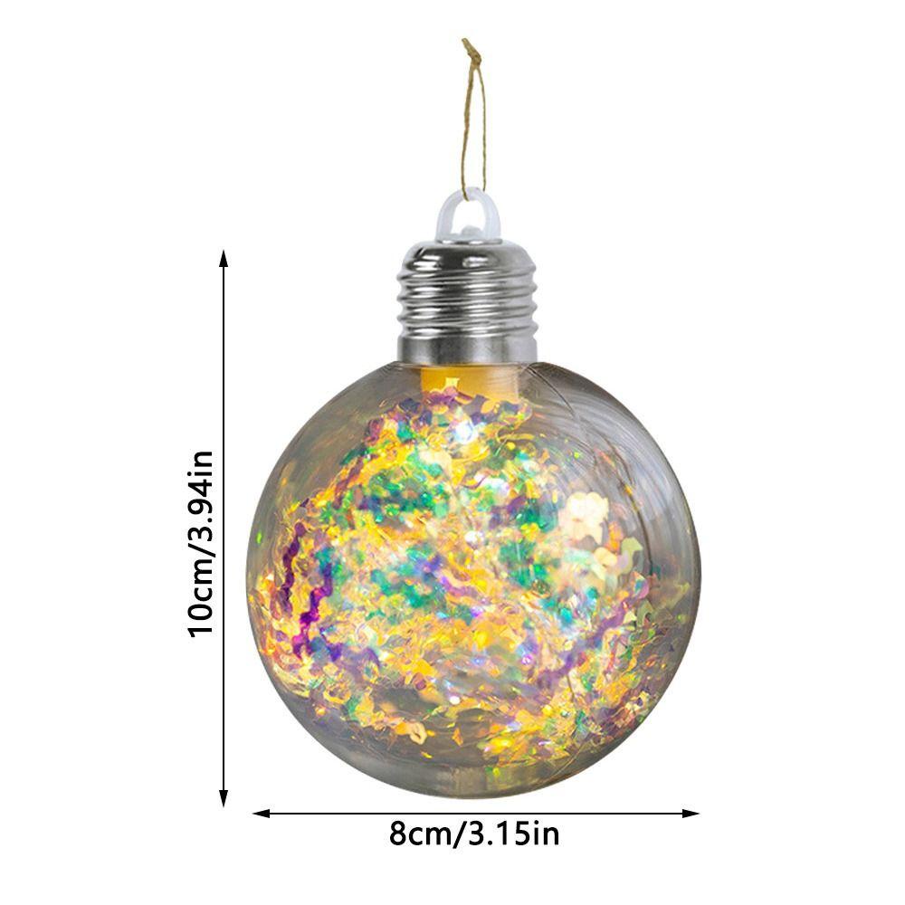 Đèn LED Hình Quả Bóng Trang Trí Giáng Sinh Năm Mới
