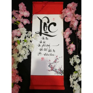 Thư pháp chữ Lộc (30cm)