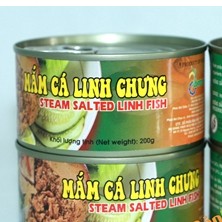 Đặc sản mắm cá Linh chưng - Đóng hộp