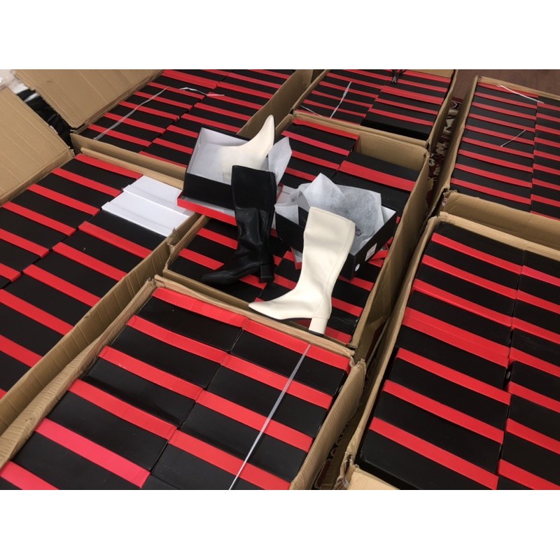 HÀNG ORDER BỐT ĐÙI QC CAO CẤP FULL BOX.Da PU Lì Mịn