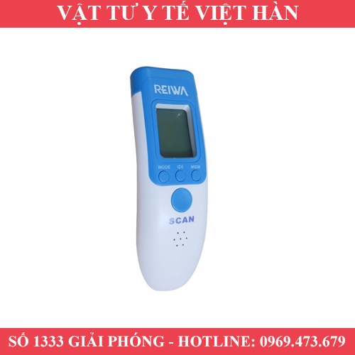 NHIỆT KẾ HỒNG NGOẠI ĐO TRÁN KHÔNG TIẾP XÚC REIWA JXB - 183 - BẢO HÀNH 12 THÁNG - NHẬP KHẨU TỪ NHẬT BẢN