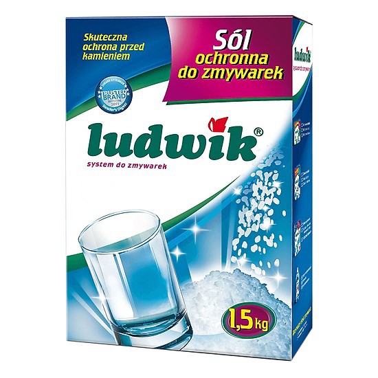 Muối rửa bát Ludwik 1.5kg - Muối rửa bát Somat 1.2kg