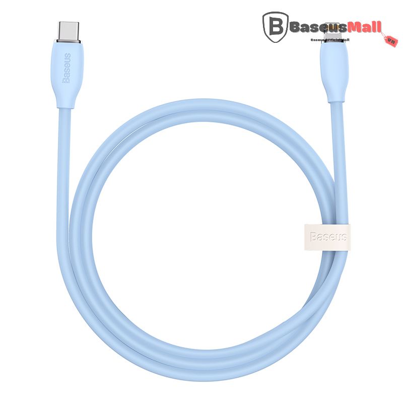 Baseusmall_Baseus Cáp Sạc Siêu Nhanh Baseus Jelly Liquid Silica Gel Type-C to l.P 20W truyền dữ liệu 480Mbps
