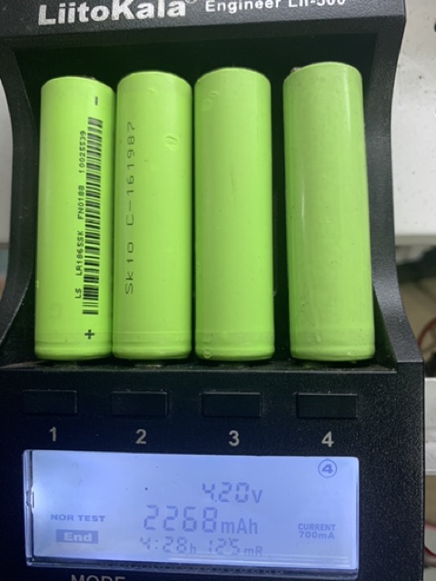 Pin 18650 lishen dung lượng 2000mAh xả 20A (10C) mới 100%