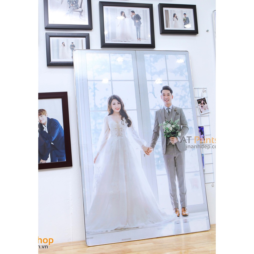 Khung ảnh treo tường size 60x90 - Bảo Hành Gãy, Vỡ - Hỗ Trợ Chỉnh Sửa Ảnh
