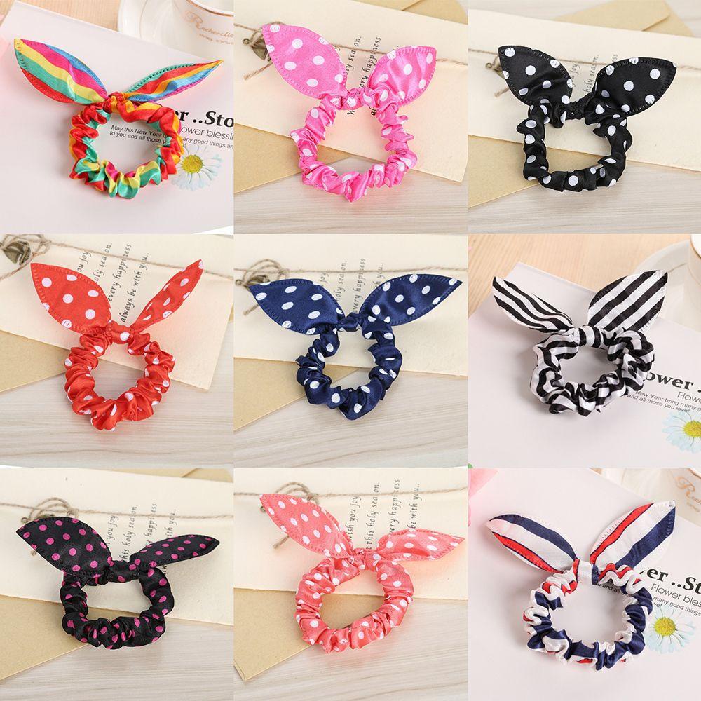 Set 10 / 20 / 30 Dây Cột Tóc Đuôi Ngựa Dễ Thương Cho Nữ