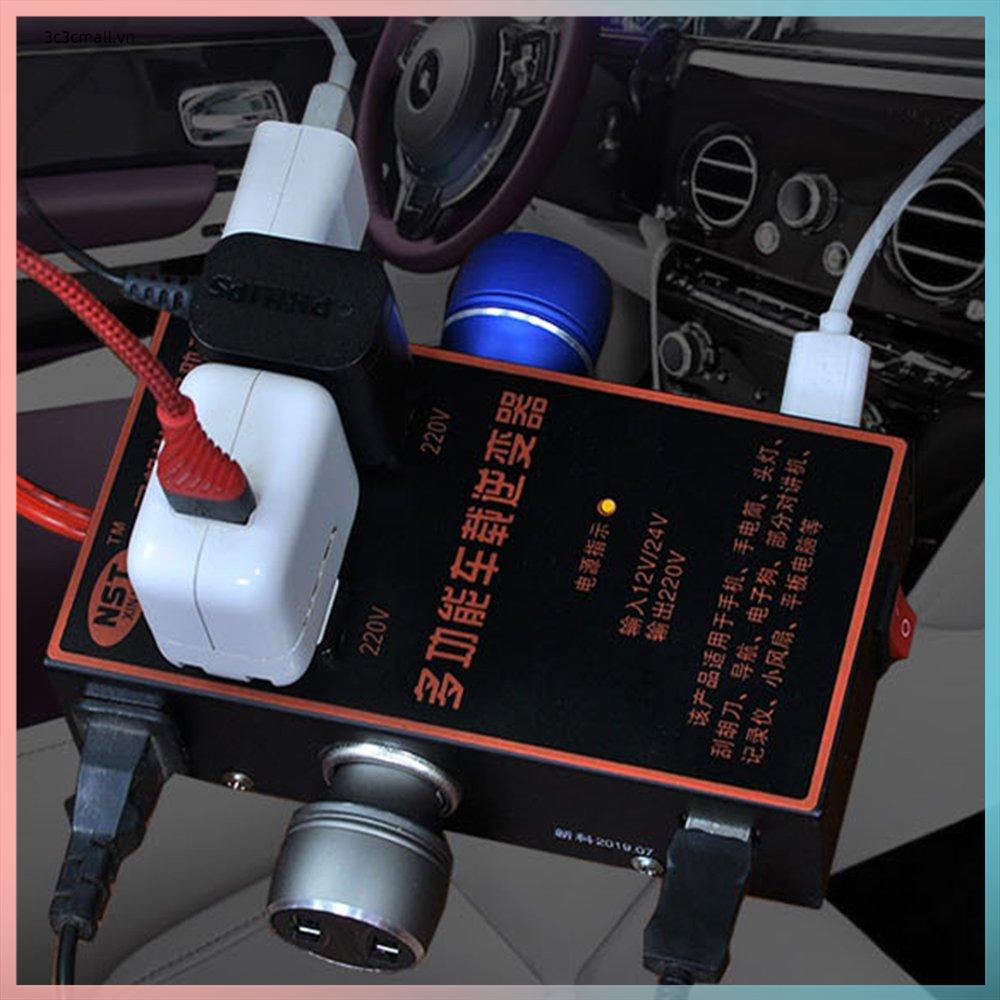 ⚡chất lượng cao⚡12v 24v Universal To 220v Multifunctional Vehicle Inverter Charger Conversion