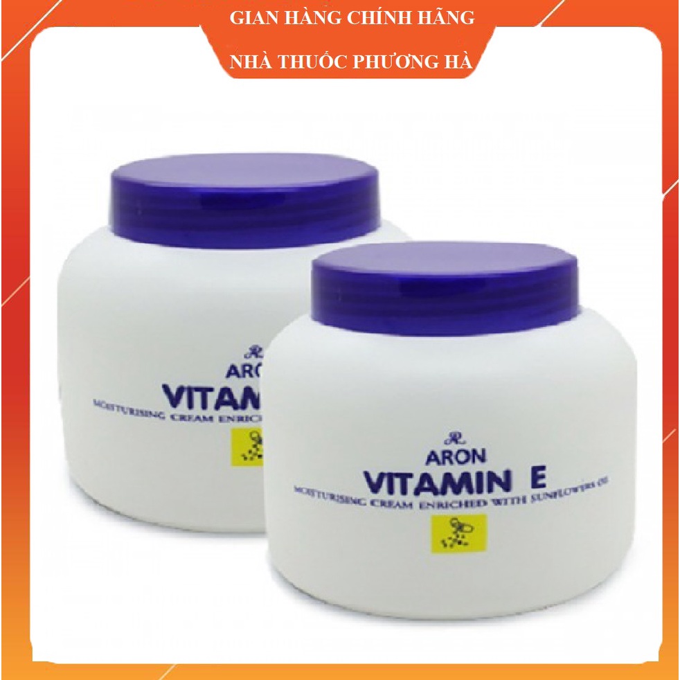 Vitamin E cream. Kem dưỡng da toàn thân Vitamin E hủ 200mg ( Thái Lan)