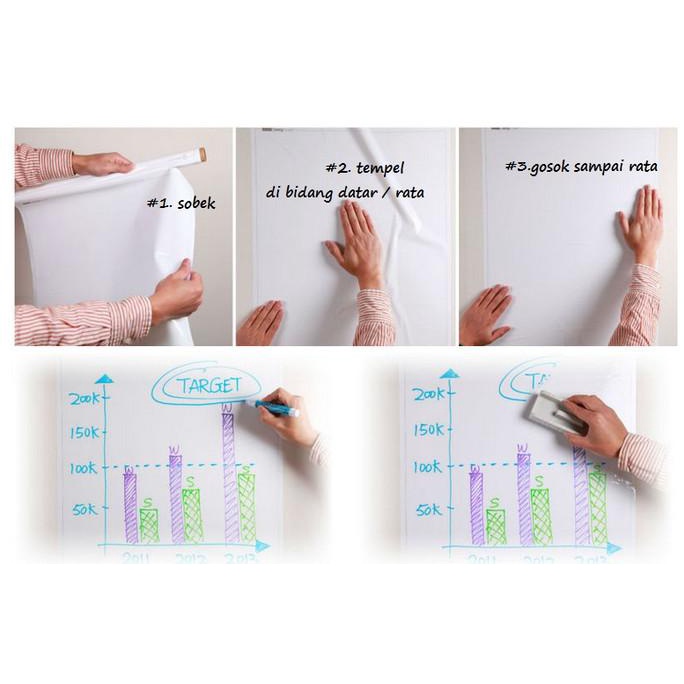 Bảng viết chữ WHITEBOARD Form PORTABLE không có sơn