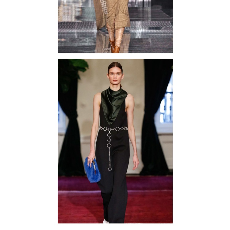 Thắt lưng dây xích kim loại mỏng thời trang cho nữ